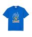 T-shirt Motif/style Imprimé Club Adulte Bleu Lacoste-2