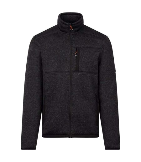Veste Polaire Bramall Homme Noir Chiné Trespass