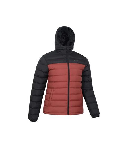 Doudoune matelassée seasons homme rose baie Mountain Warehouse