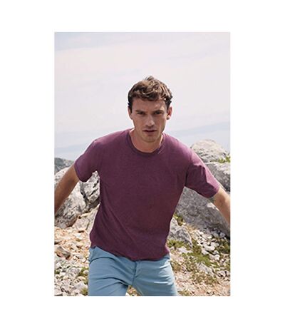 T-shirt À Manches Courtes Homme Rouge Sang Universal Textiles