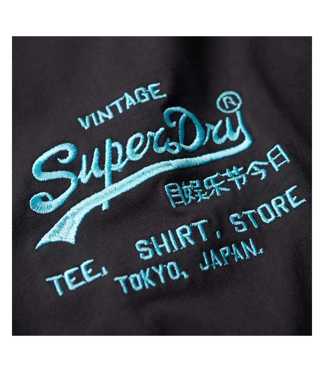 T-shirt Noir Homme Superdry Neon Vl - 3XL-2