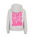 Sweat À Capuche Every Things Nice Femme Gris Pâle Miss Tee-3
