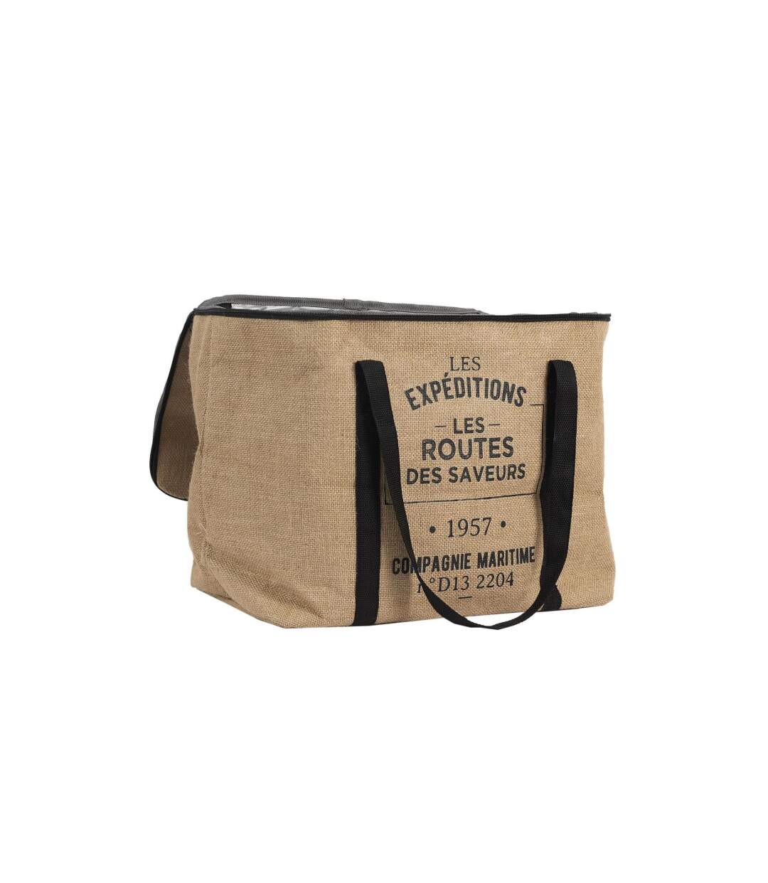 Sac Fraîcheur Effet Jute 42cm Naturel-3