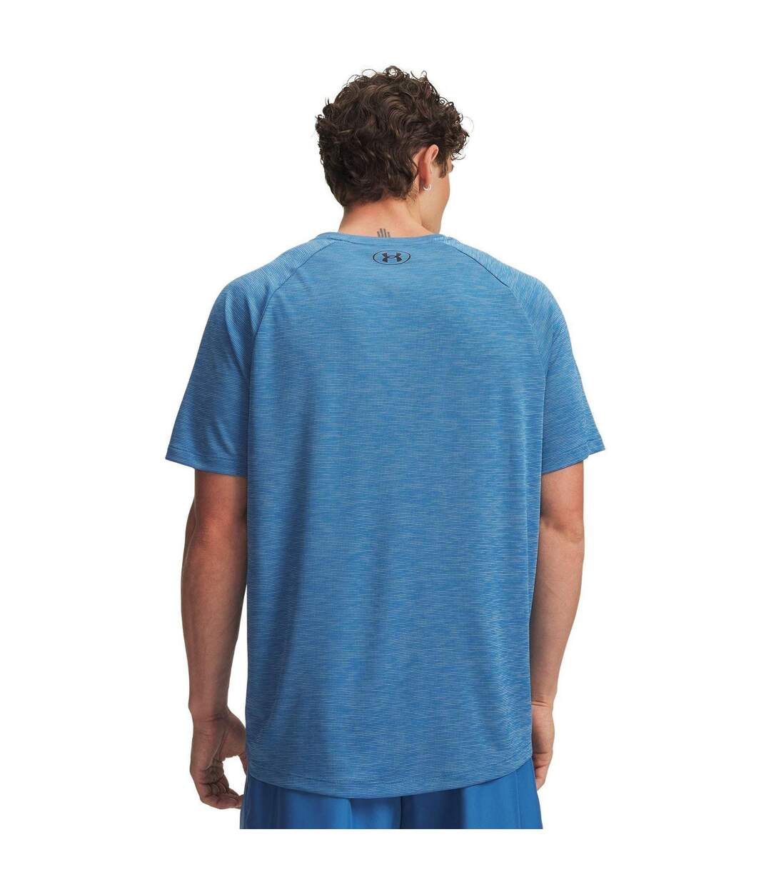 T-shirt 2.0 Homme Bleu Noir Under Armour-2