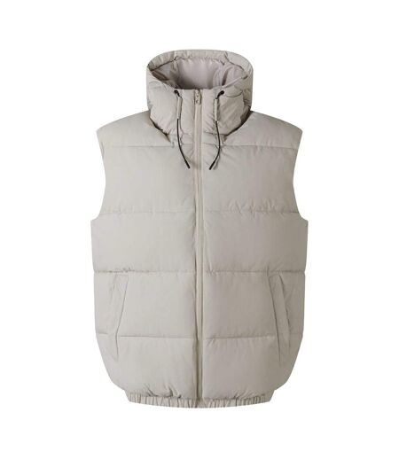 Doudoune Sans Manches Motif/style Matelassé Homme Gris Minoti