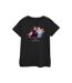 Disney Womens/Ladies Frozen 2 Elsa And Anna Nature Is Beautiful Cotton T-Shirt (Noir) - UTBI48110-1