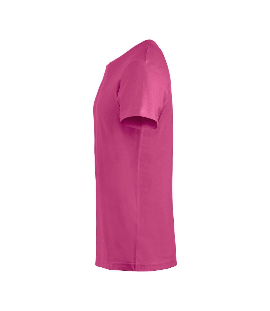 Mens basic t-shirt bright cerise Clique