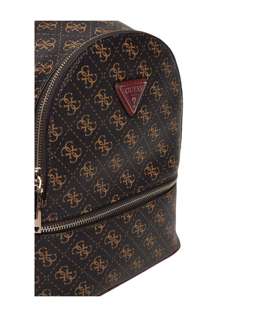 Sac À Dos Motif/style Imprimé Intégral Taille Unique Marron Guess-4