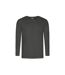 T-shirt Premium Homme Charbon Uni Promodoro-1