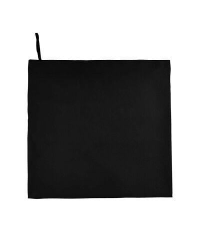 Serviette de bain atoll taille unique noir SOLS