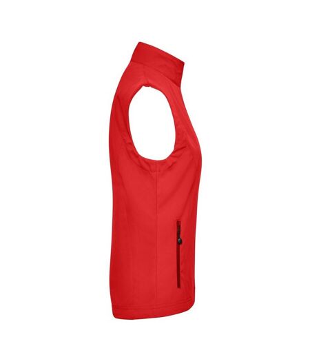 Veste Sans Manches Femme Rouge James And Nicholson