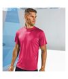 Tri Dri Mens Short Sleeve Lightweight Fitness T-Shirt (Hot Pink) - UTRW4798