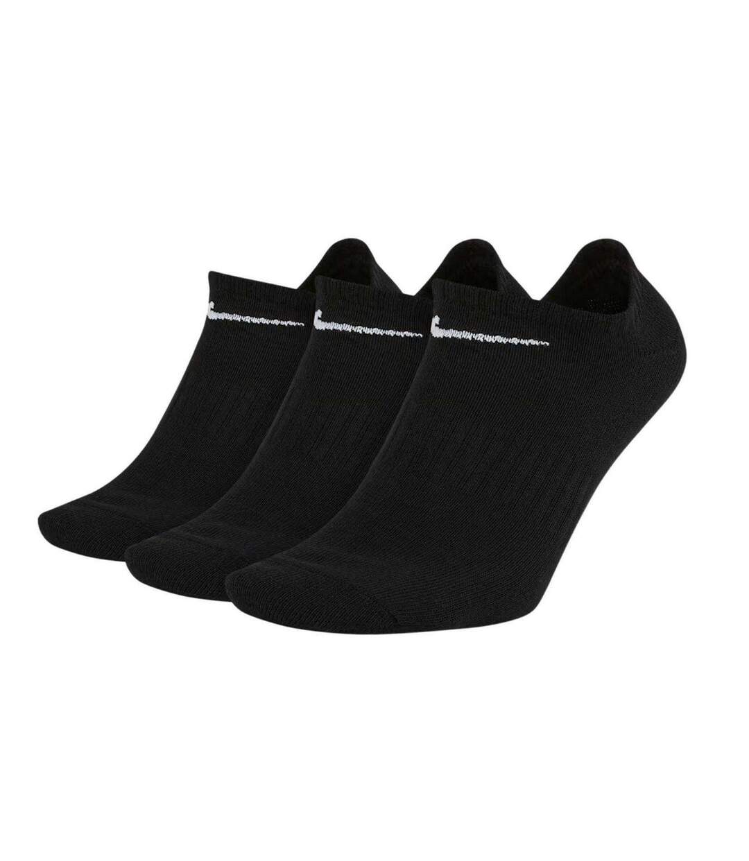 Socquettes Discrètes Adulte Noir Nike-1