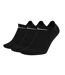 Socquettes Discrètes Adulte Noir Nike-1