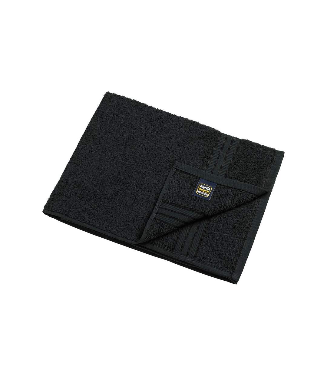 Serviette de toilette - éponge - MB421 - noir-2