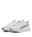 Womens/ladies Cushioned Trainers Grey Pink Puma-1