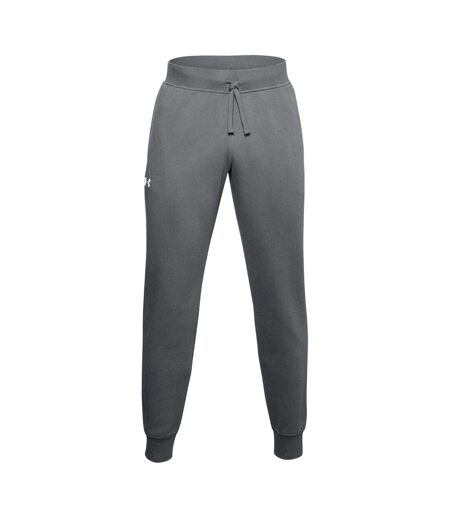 Mens Rival Fleece Joggers Grey Under Armour