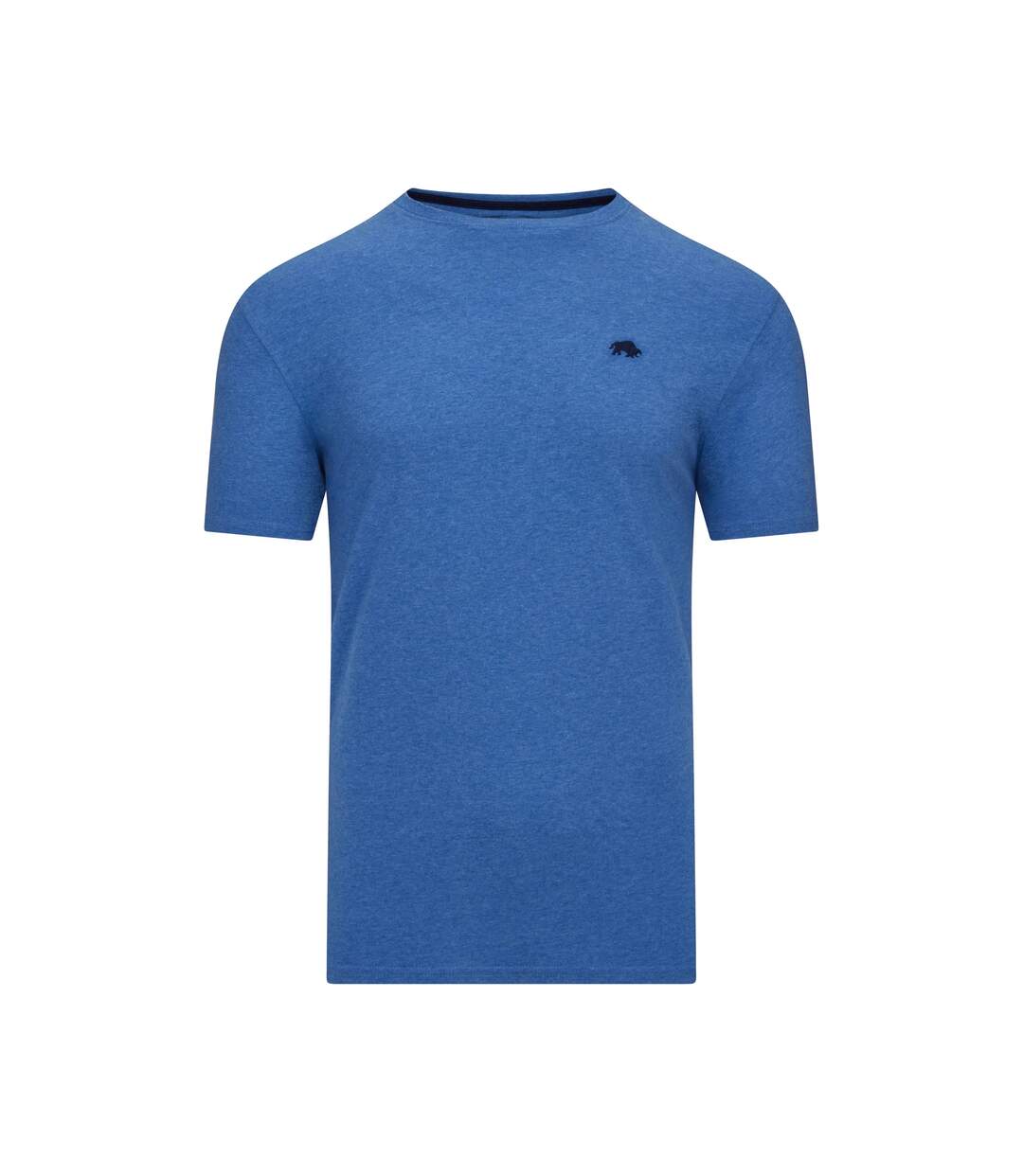 Mens Classic Organic T-shirt Denim Blue Raging Bull-1