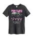 T-shirt New York City Adulte Anthracite Rose Amplified-1