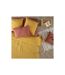 Housse de Couette Lin Adorable 240x220cm Jaune Ocre