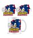 Sonic The Hedgehog - Mug THUMBS UP (Blanc / Bleu / Rouge) (Taille unique) - UTPM5814