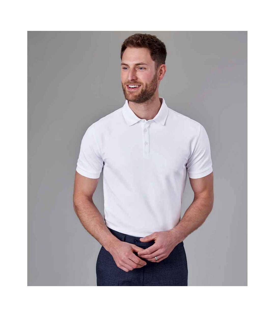 Polo hampton homme blanc Brook Taverner Brook Taverner