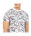 Mens Leckonby Floral T-shirt Multicoloured Peter Werth-4