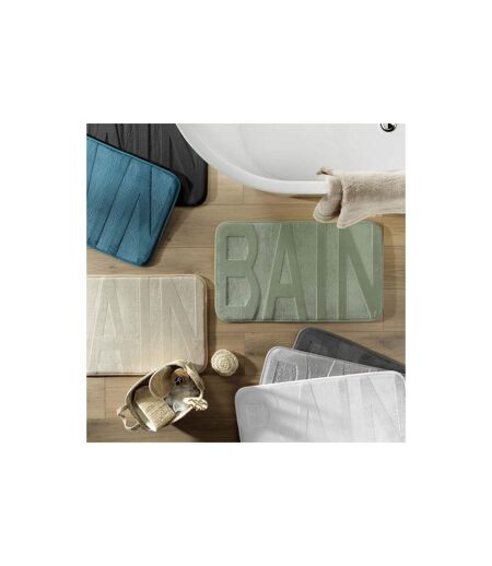 Tapis de Bain Microfibre Relief 45x75cm Sauge