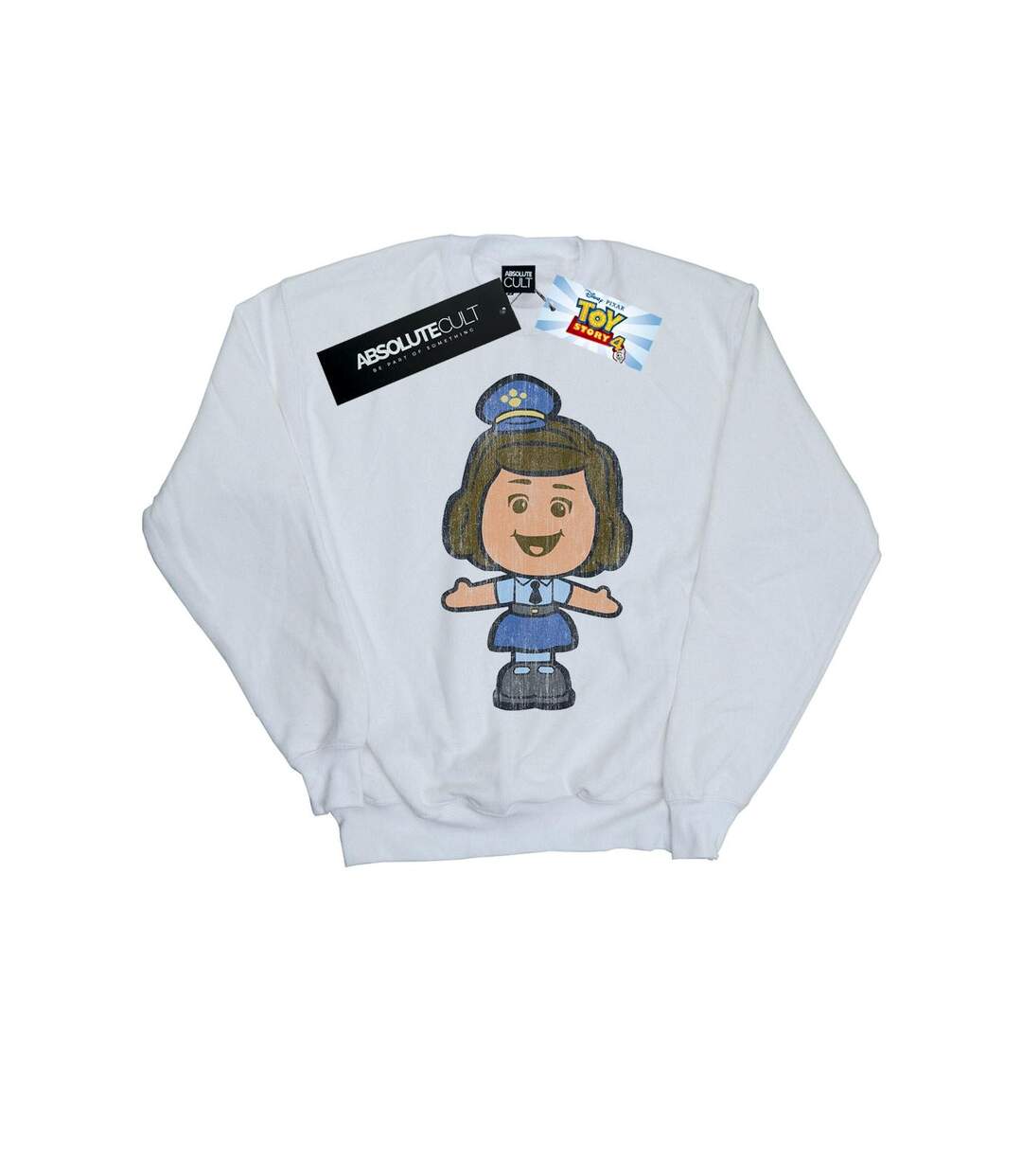 Disney Sweatshirt Womens/Ladies Toy Story 4 Classic Giggle McDimples (Blanc) - UTBI42186-1