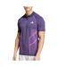 Polo violet homme adidas seam-1