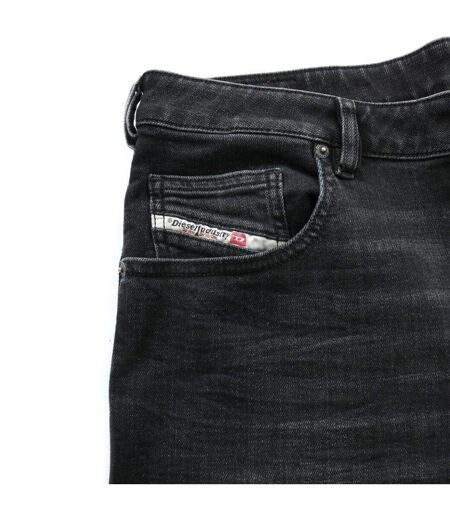 Jean Motif/style Délavé D-yennox Homme Noir Diesel