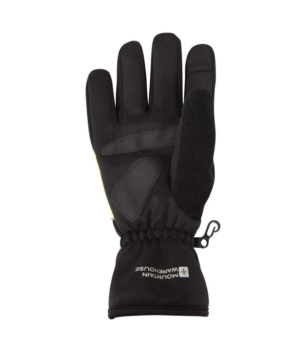 Mountain Warehouse Mens Swift Water Resistant Cycling Gloves (Yellow/Black)