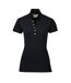 Dublin Womens/Ladies Lily Cap Sleeve Polo (Black) - UTWB1373
