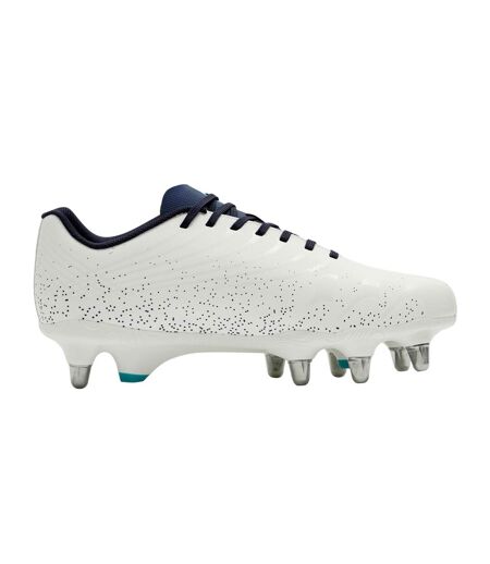 Chaussures De Rugby Pour Terrain Souple Stampede Ground Break Team Homme Blanc Canterbury
