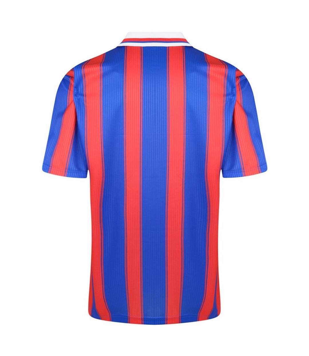 Mens Crystal Palace Home Jersey Red Blue Score Draw-3