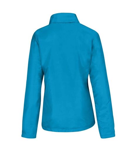 B&C Womens/Ladies Multi Active Hooded Jacket (Atoll/ Warm Gray)