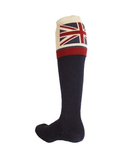 Chaussettes Pour Bottes Style Union Jack Adulte Bleu Marine Waring Brooke