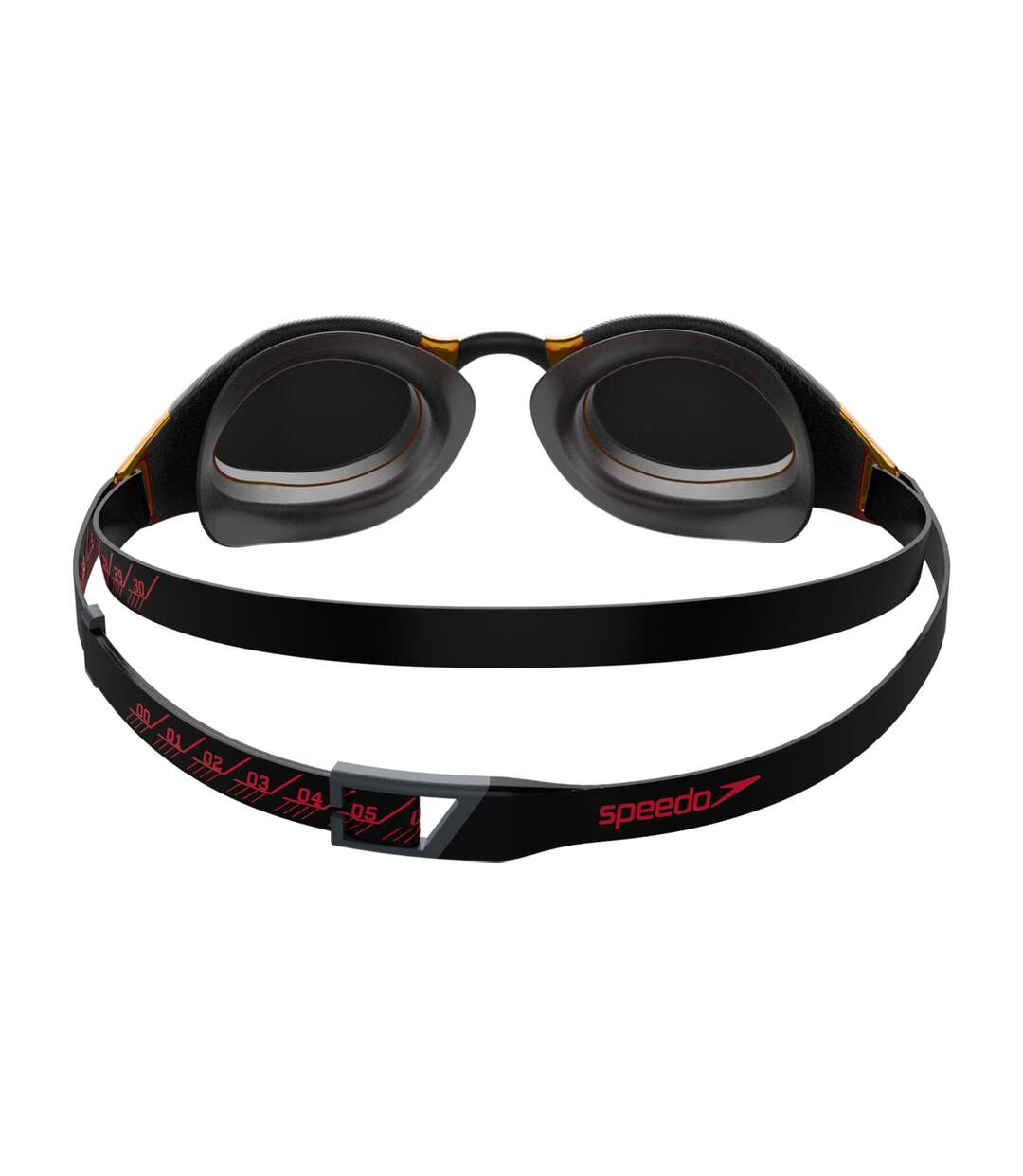 Lunettes De Natation Fastskin Hyper Elite Adulte Noir Gris Oxyde Feu Speedo-2