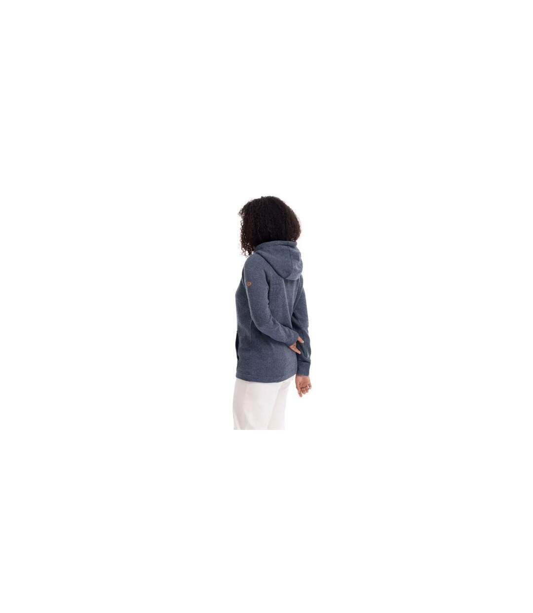 Sweat À Capuche Sabina Femme Bleu De Gris Trespass-1