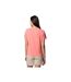 T-shirt Manches Courtes Sun Trek Femme Rose Columbia-3