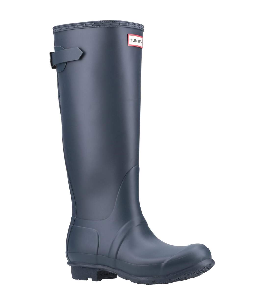 Womens/ladies original tall wellington boots navy Hunter-1