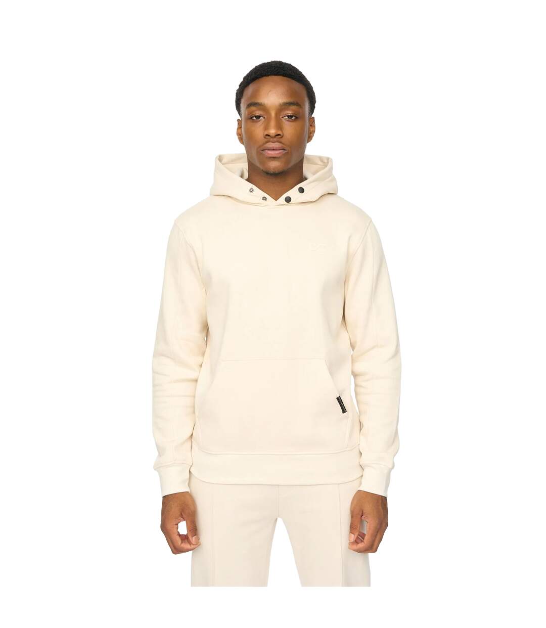 Sweat À Capuche Chattamere Homme Blanc Cassé Duck And Cover-2