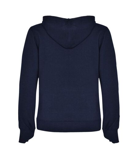 Sweat À Capuche Urban Femme Bleu Marine Gris Chiné Roly