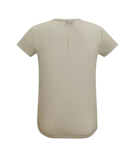 T-shirt Manches Courtes Mindo Femme Beige Regatta