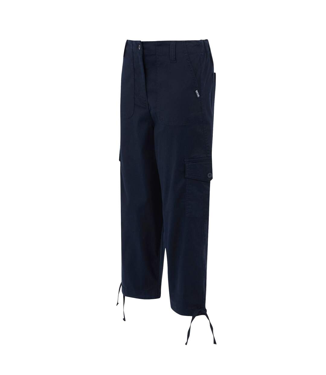 Womens/ladies shorebella capri trousers navy Regatta-3