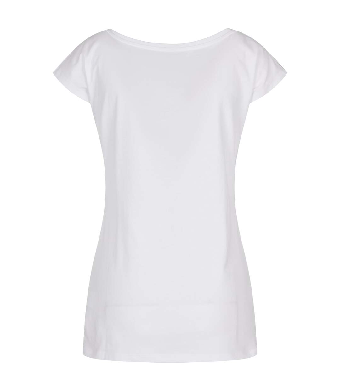 T-shirt Femme Blanc Build Your Brand-2