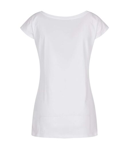 T-shirt Femme Blanc Build Your Brand