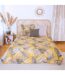 Parure de lit Adelanto - Microfibre 72 g/m² - 220 x 240 cm - Jaune-2