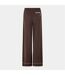 Womens/ladies Knitted Trousers Brown Couture-2