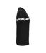 Womens/ladies Progression Hi-vis T-shirt Black Projob-4